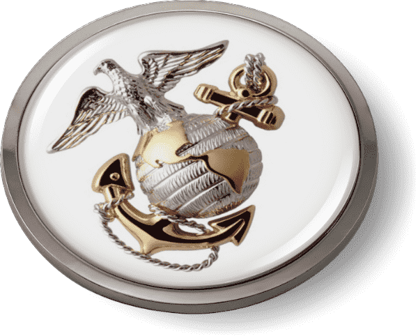 U.S. Marine Corps 3D Domed Emblem
